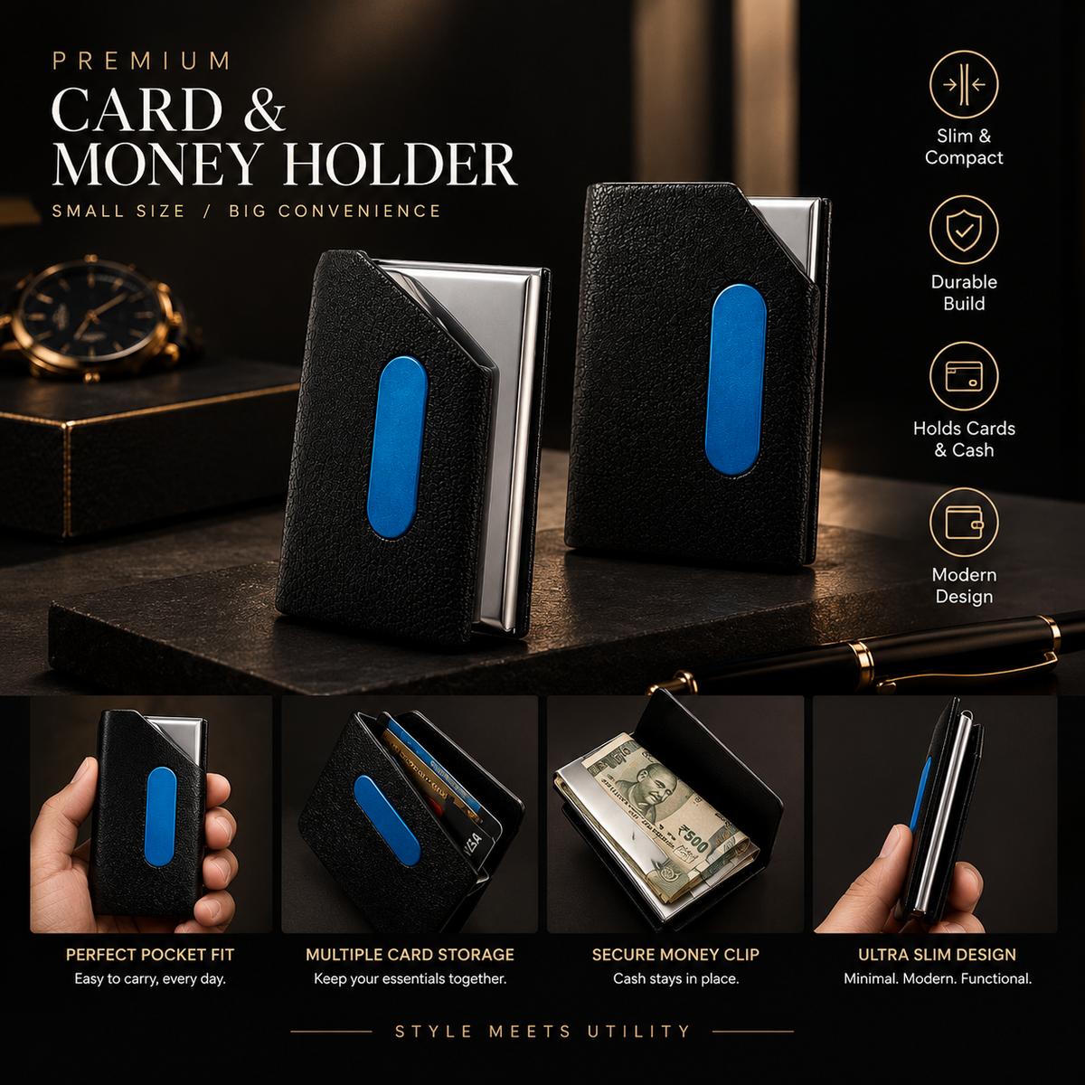 Sukun Money & card holder