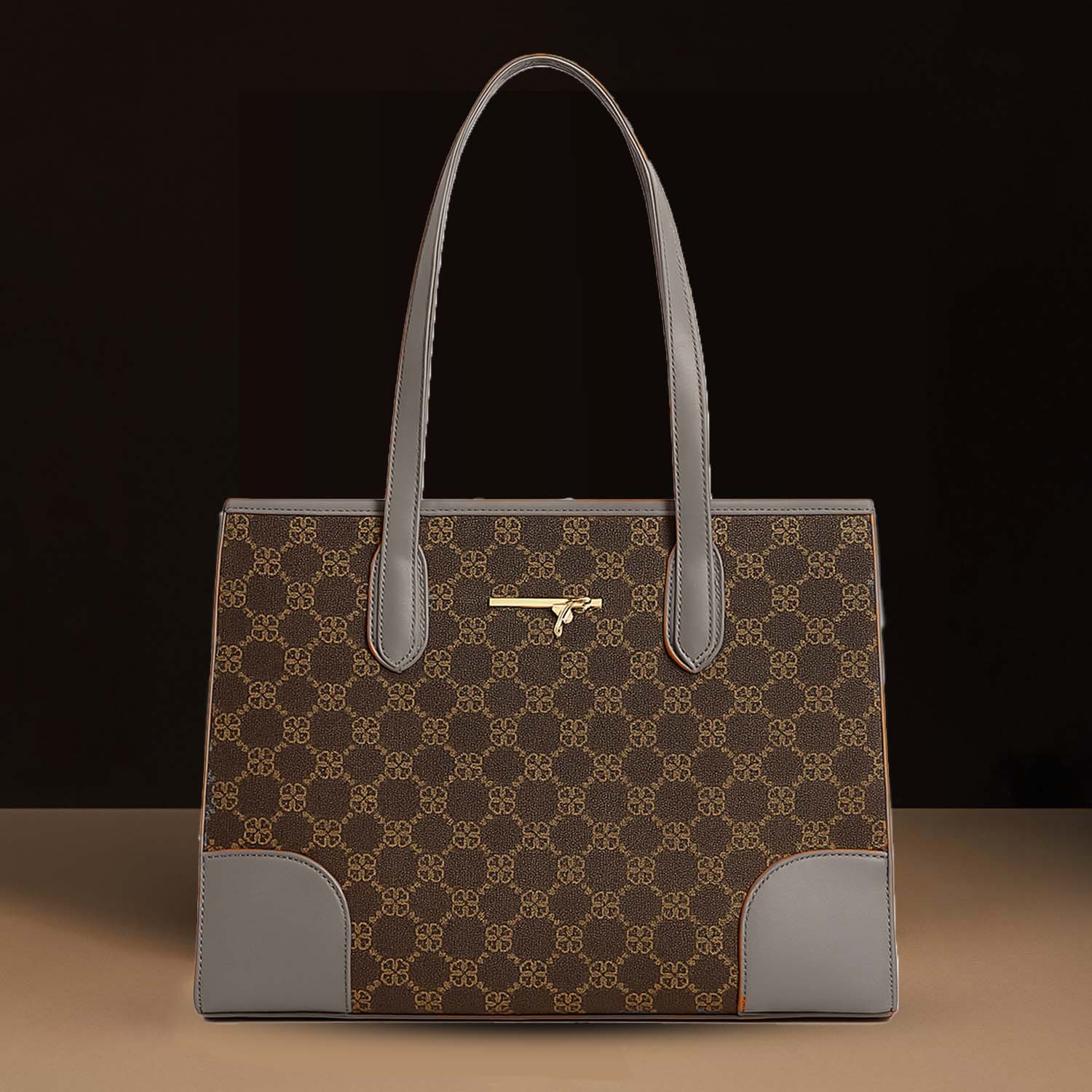 Luxury Monogram Tote Bag