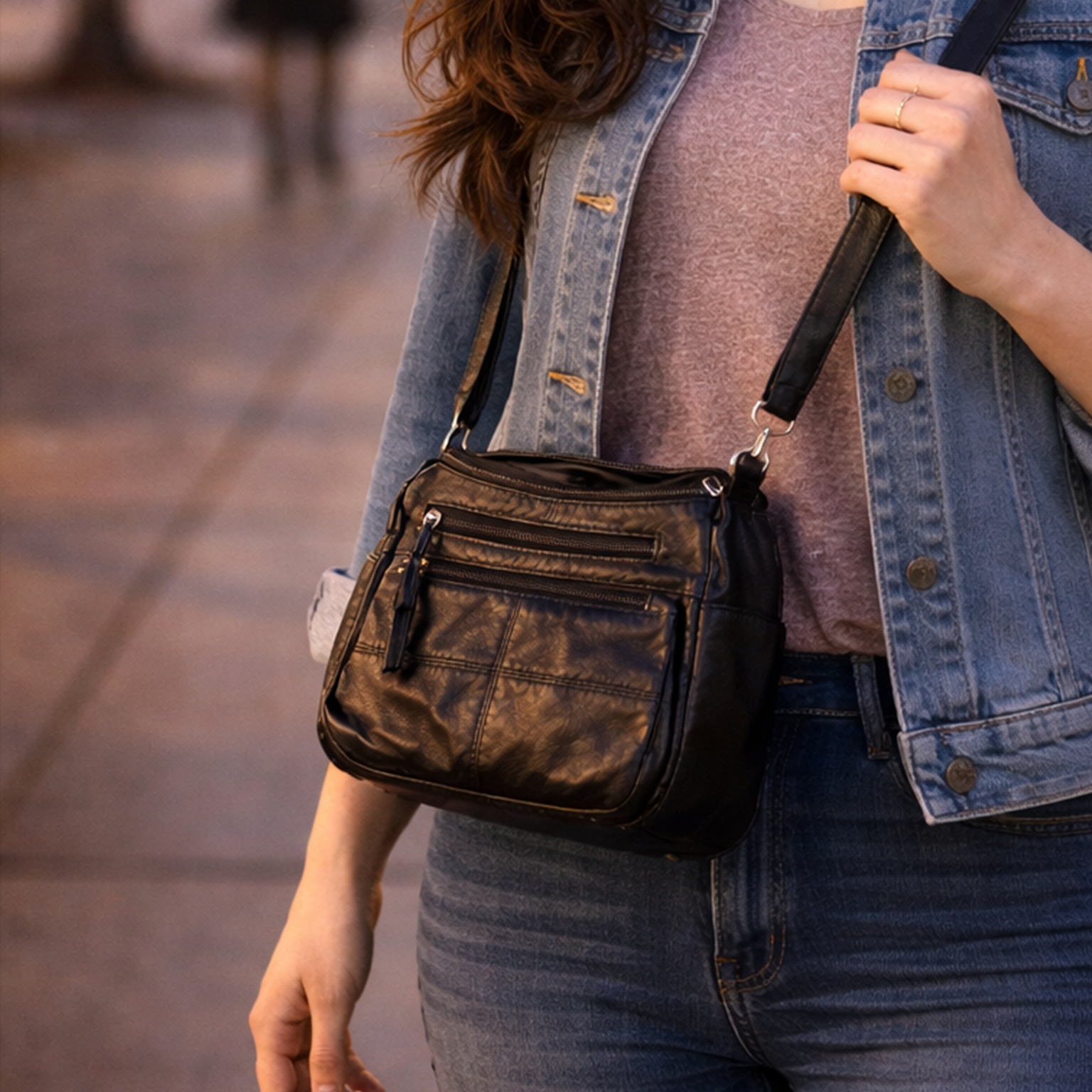Midnight Luxe Crossbody