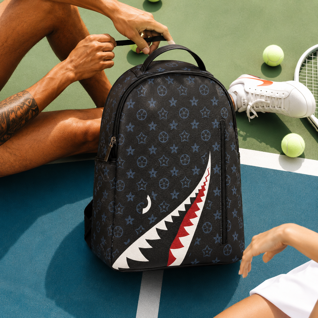 SharkBite   Street   Shoulder  Brown Bag