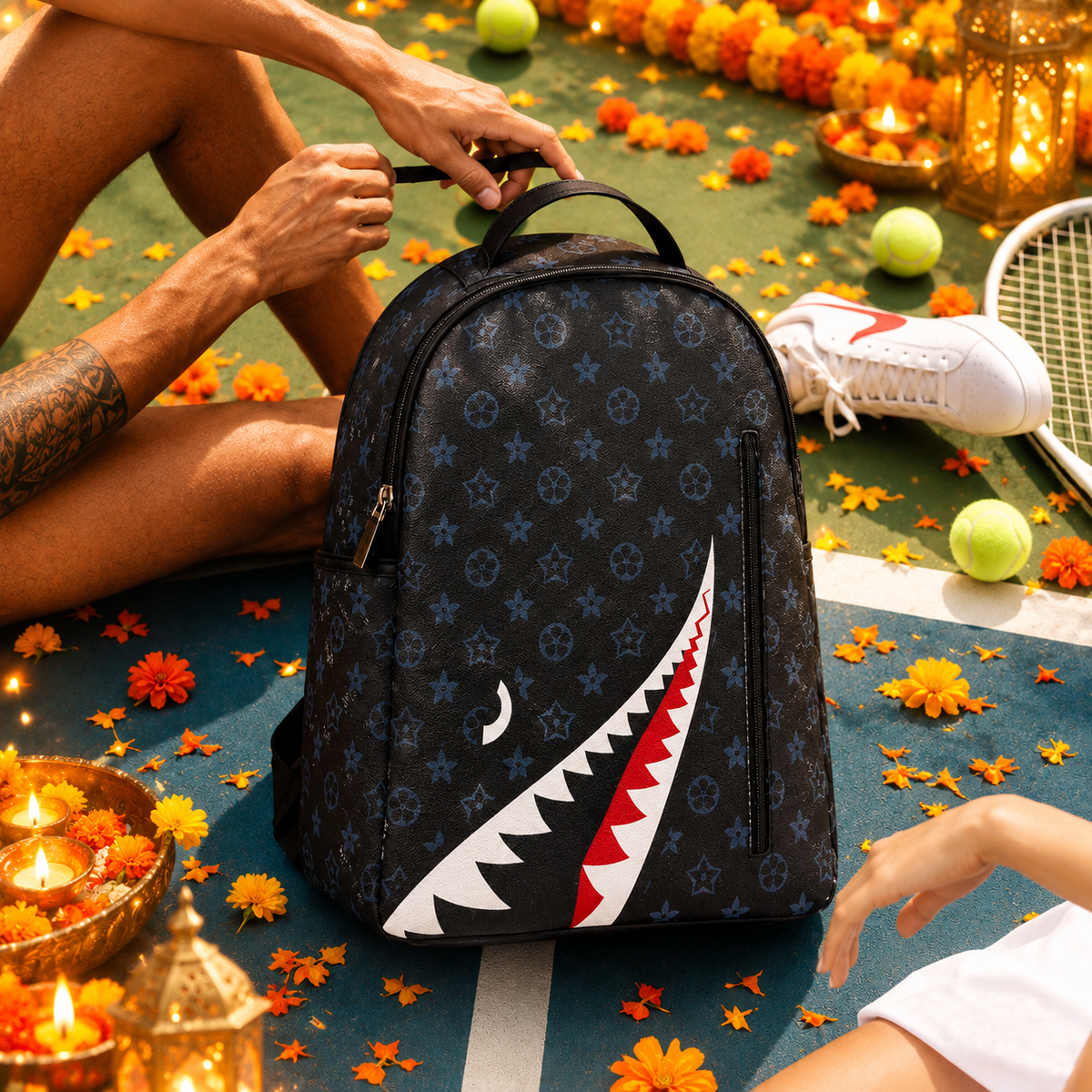 SharkBite   Street   Shoulder  Brown Bag