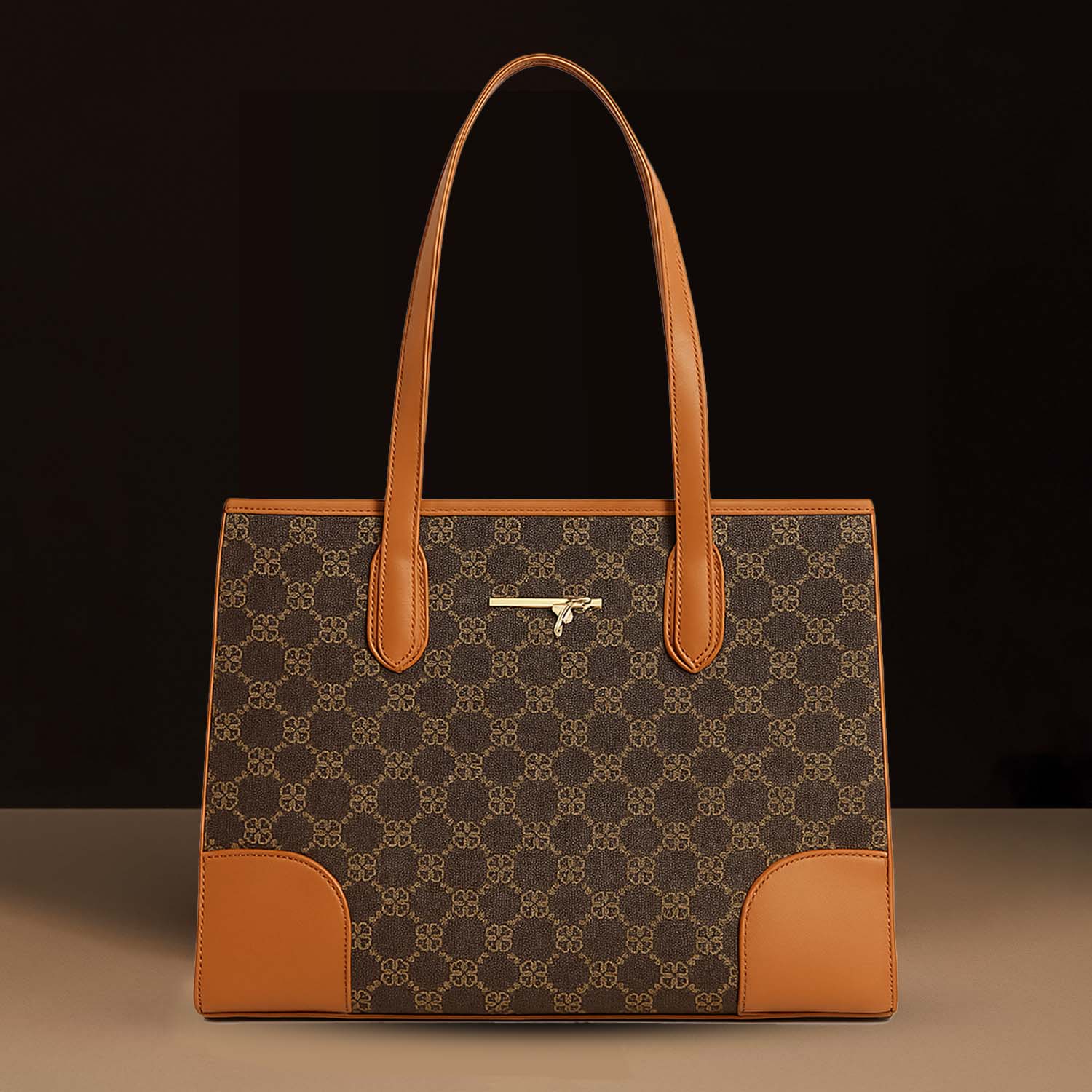 Luxury Monogram Tote Bag