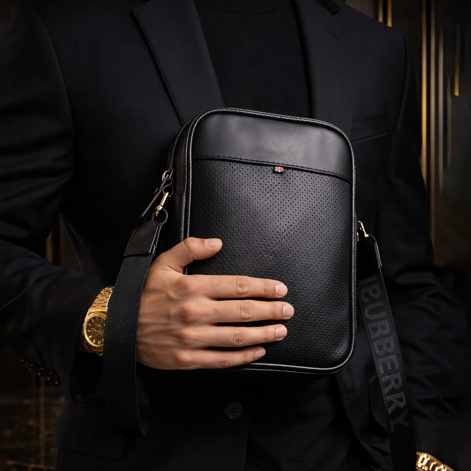 Blackford Heritage Men’s Luxury Side Bag – British-Inspired Elegant Design