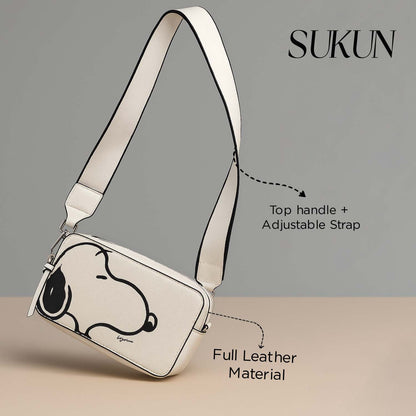 Snoopy Chic Crossbody Bag
