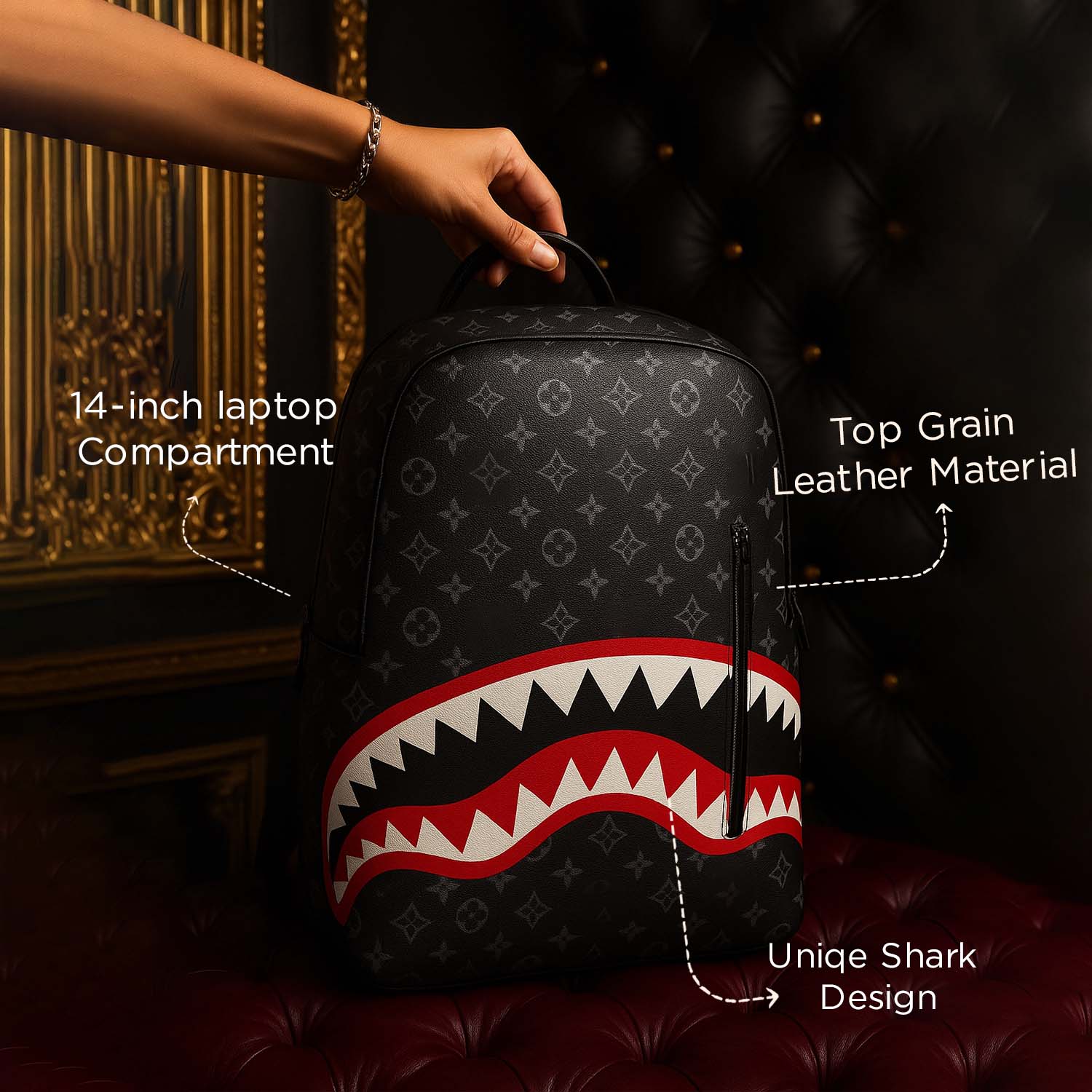 SharkBite Street Shoulder Bag