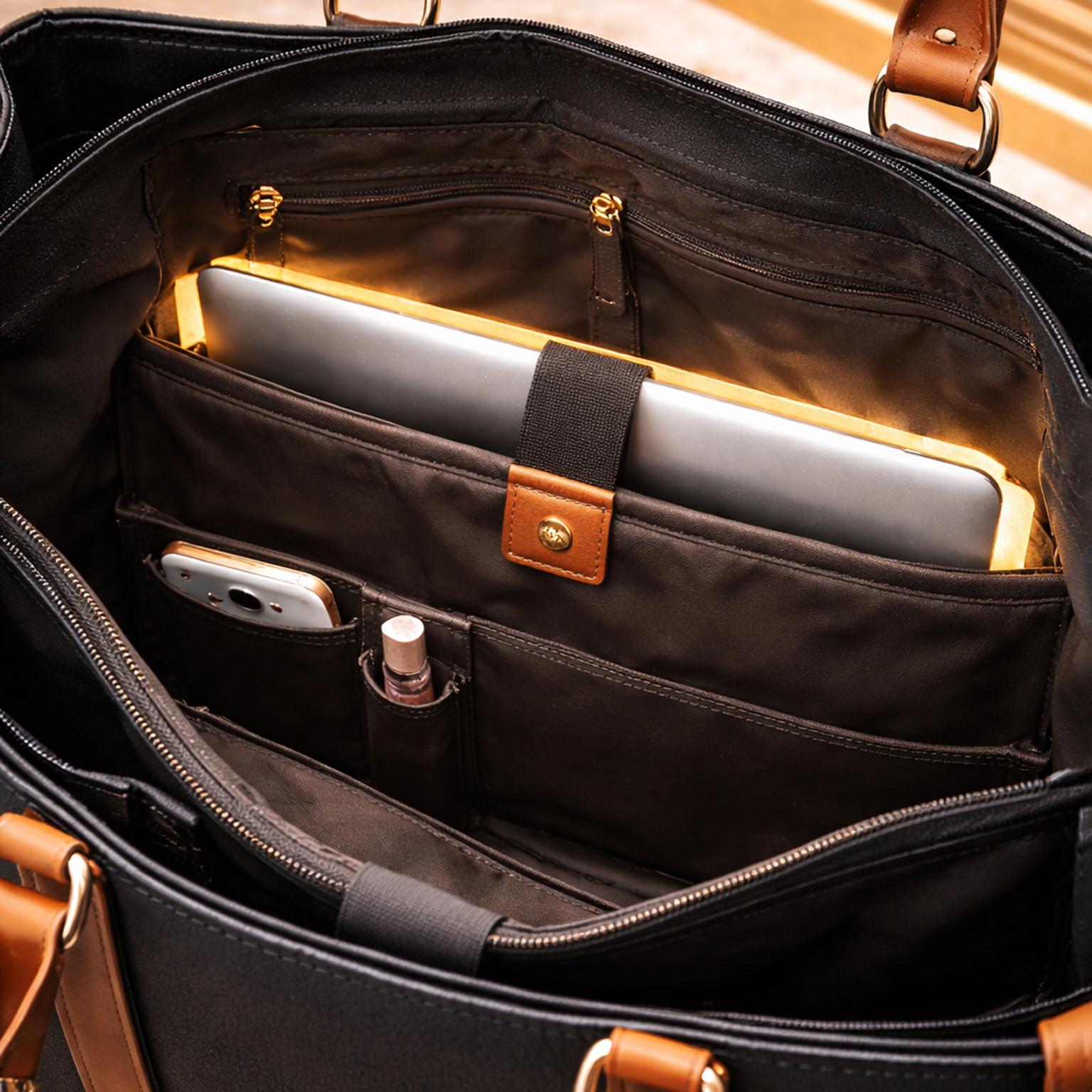 Regent Stripe Executive Tote Bag